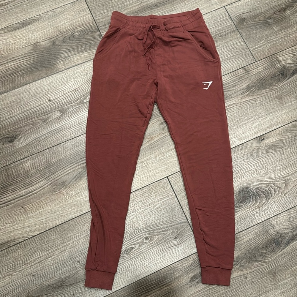 Berry/Brown gymshark jogger